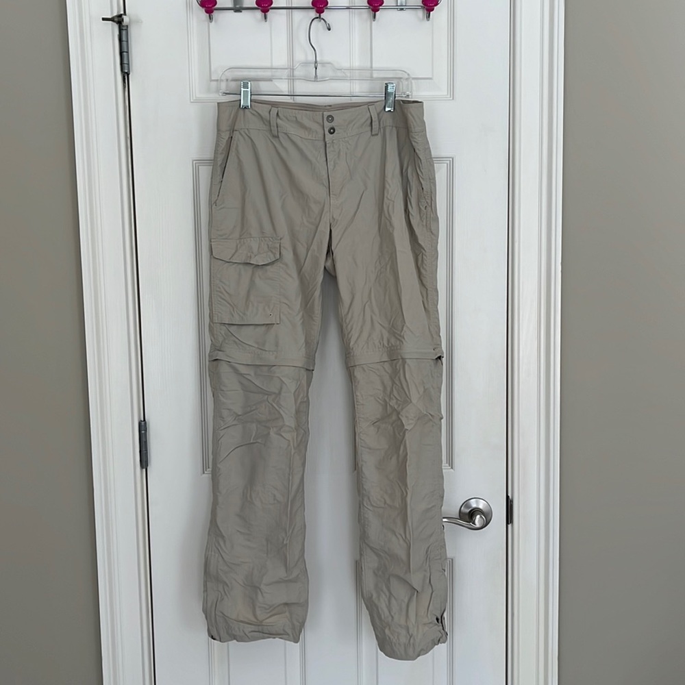 Columbia khaki hiking pants. Size 12. EUC